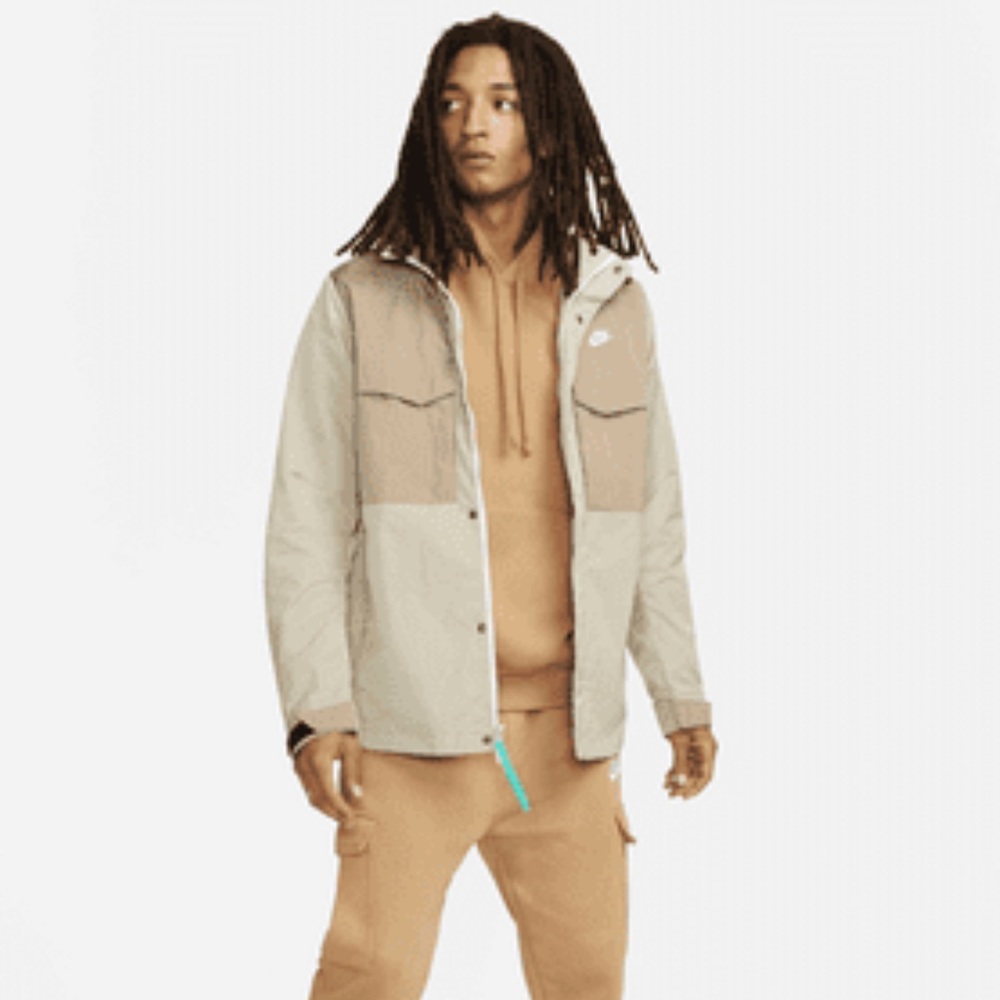 Nike Sportswear Premium Essentials Unlined Hooded M65 Jacket Size Large✨